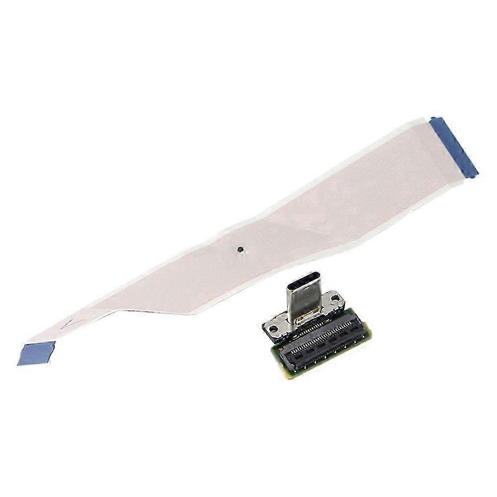 compatible withSwitch Dock Replacement C Charging Port PCB Board with Flex Cable Connector Ribbon Cable