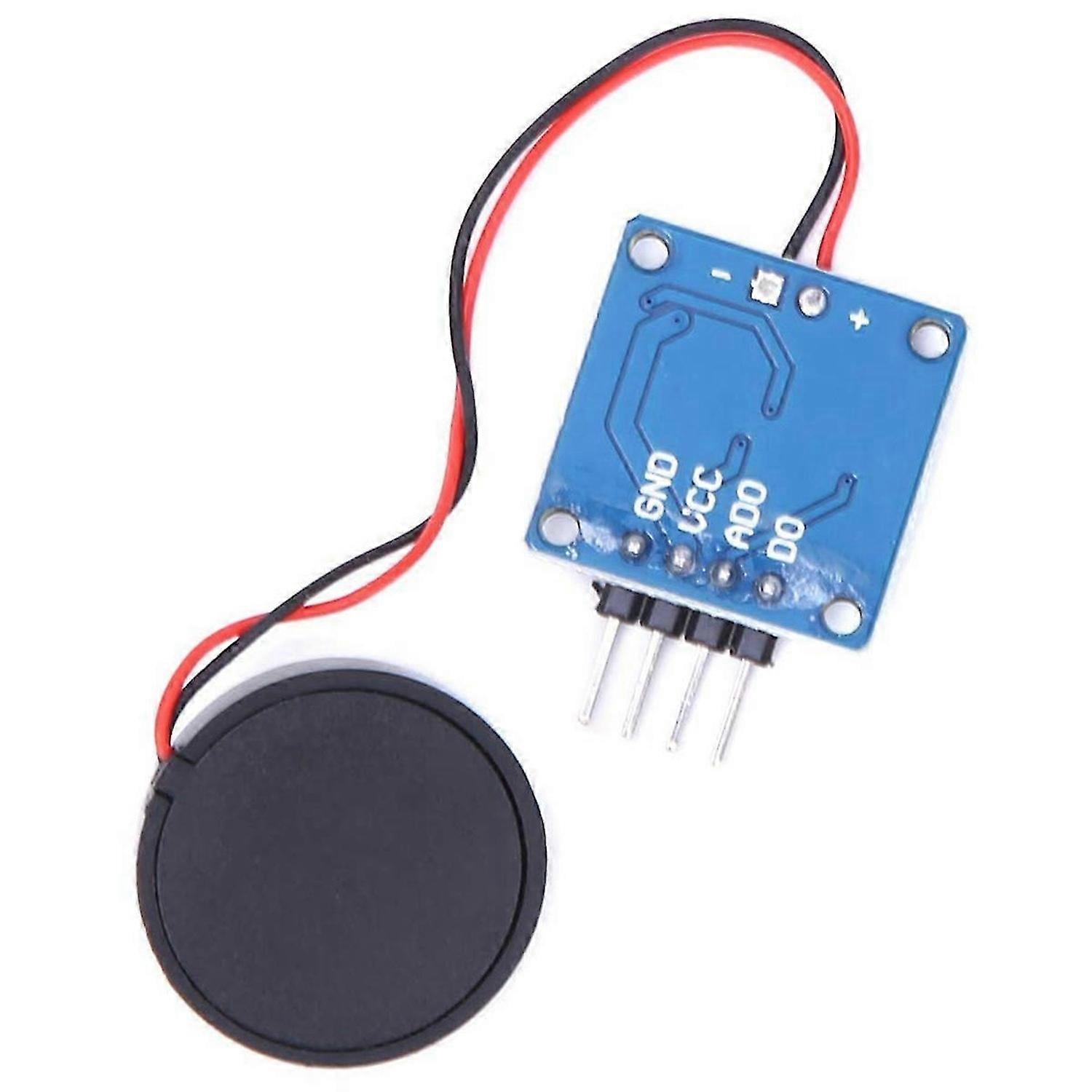 2PCS Piezoelectric Vibration Tapping Sensor Module