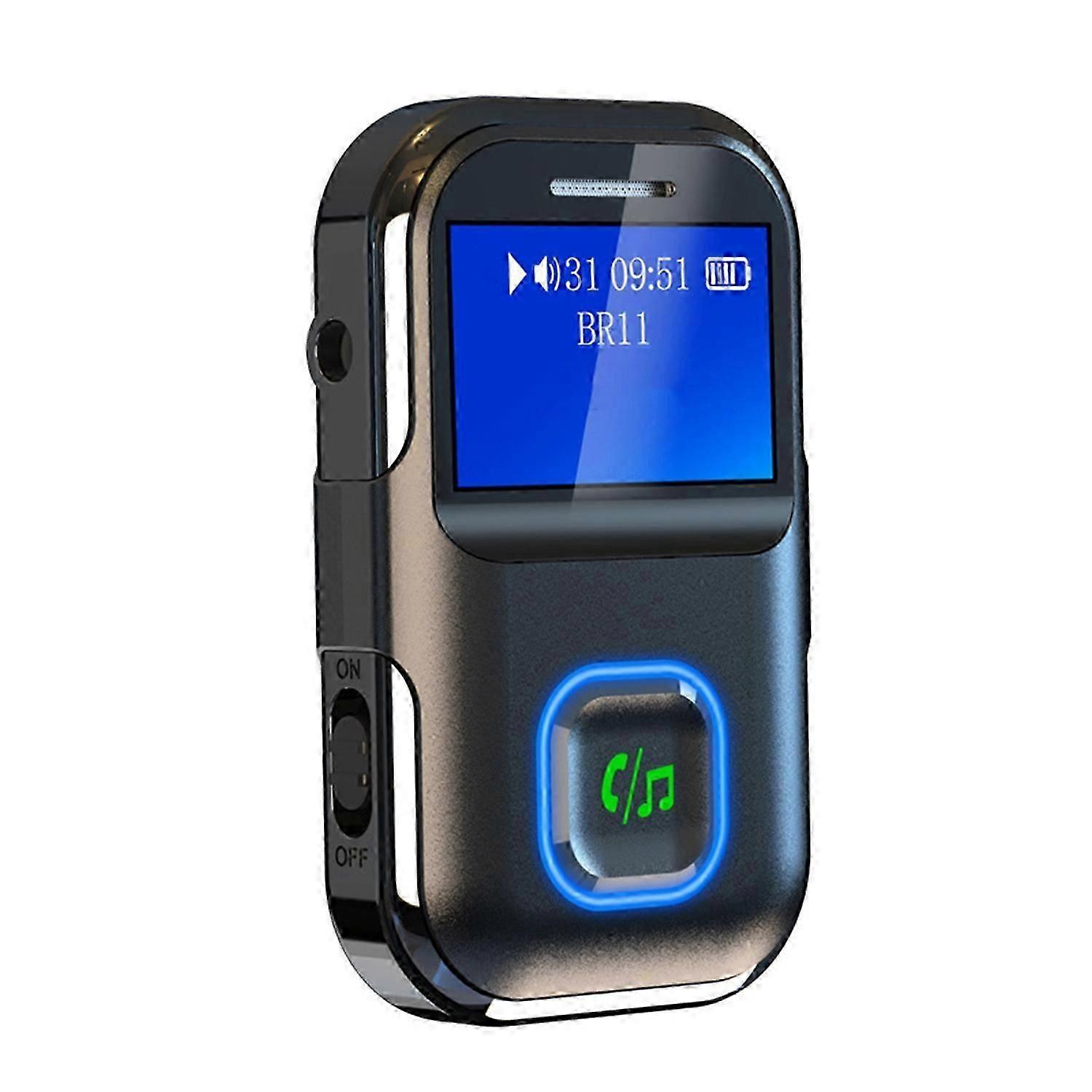 Bluetooth-compatible Receiver Car Adapter Enhanced Connectivity Versatile Compatibility Plug-Play