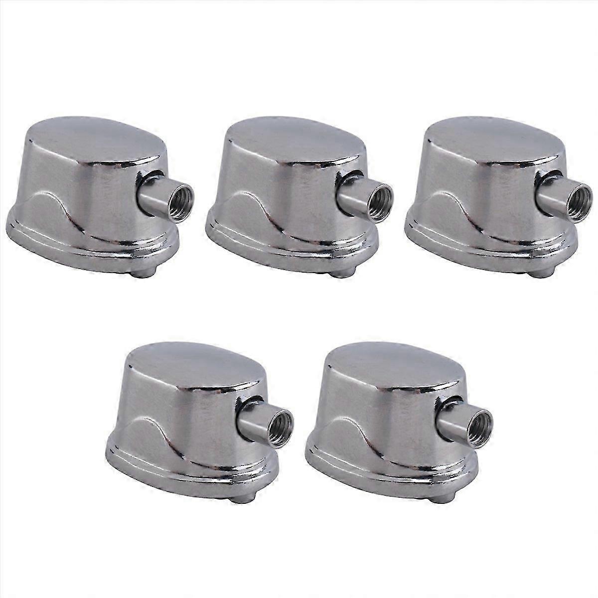 5PCS Silver Alloy D Kit Rectangular Claw Hook Lug Single End D Percussion Accessory Replacemen