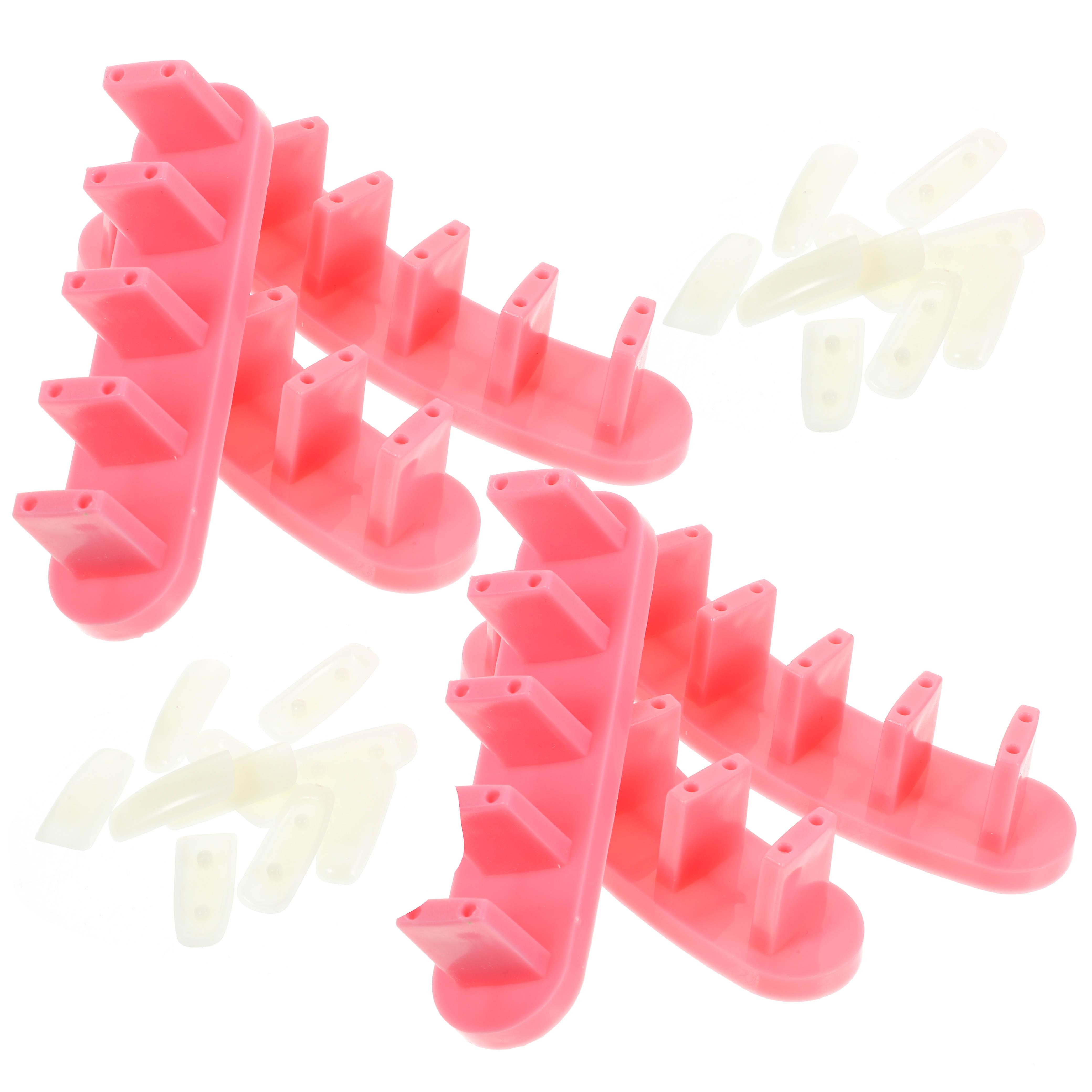 Practice Boxes Nail Training Rack for Nail Display and Practice