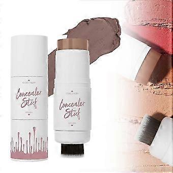 Cream Blush Contour Highlighter Stick,for Cheeks Eyes Lips, Lightweight Blush Stick Waterproof, Long Lasting Contour Stick for Girls and Women