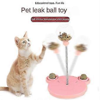 Leaking Treats Ballball Pet Feeder Toy,Distributeur de friandises pour animaux de compagnie,Jouet interactif pour animaux de compagnie