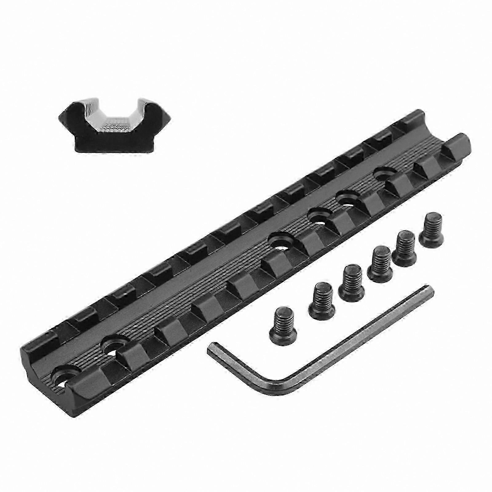 Lavprofil Picatinny-montering med 11 slots