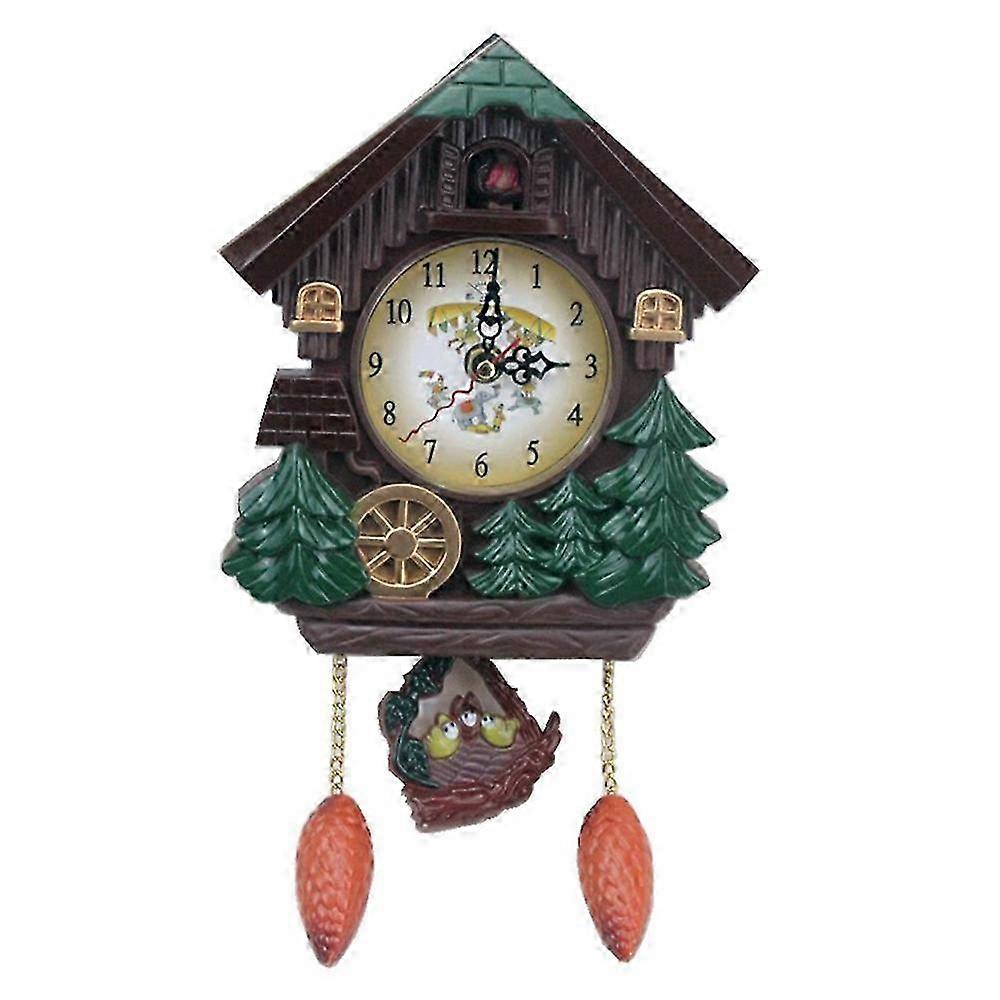 Tranquil Cottage MDF Wall Clock