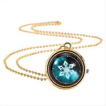 Pocket Watch, Rotatable Birthday , Quartz Pocket Watch,Number 4