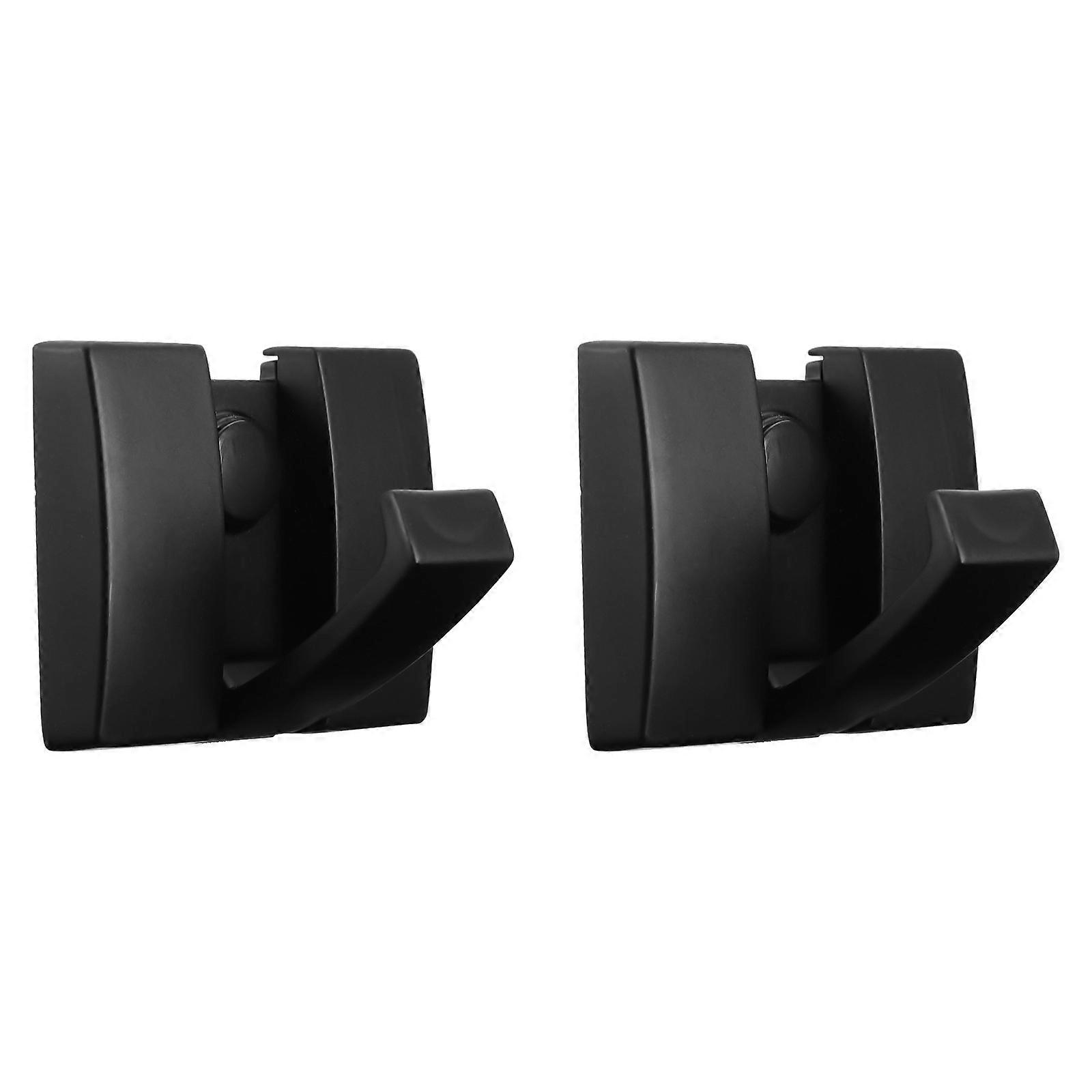 Space Aluminum Coat Hook Creative Folding Hooks for Storage Use 2Pcs