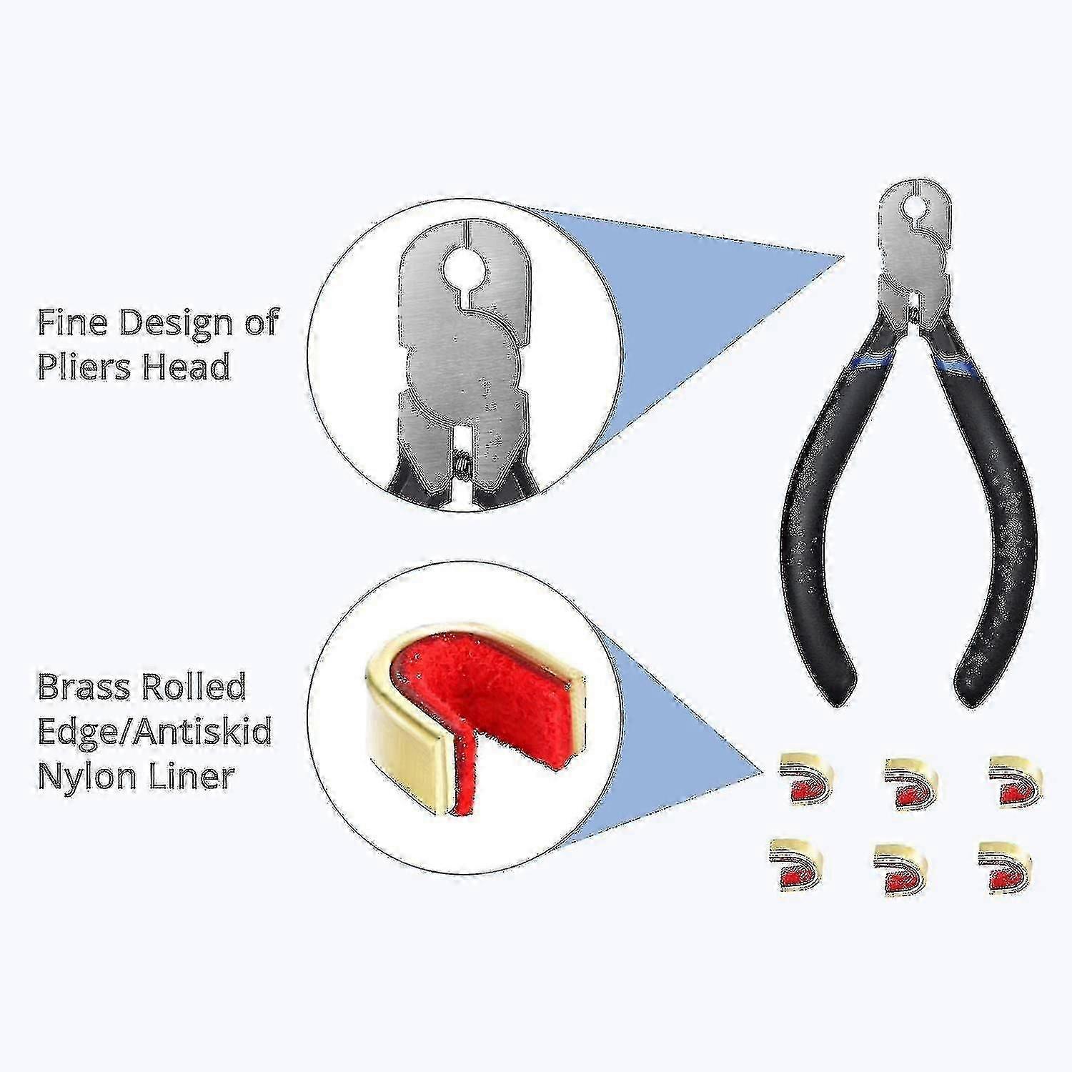 Bow String Nocking Points Pinces Strings Knock Set T Shape Bow Square Ruler Nocking Buckle