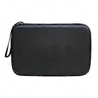 Table Tennis Paddle Bag Portable Hard Shell Square Case for Ping Pong