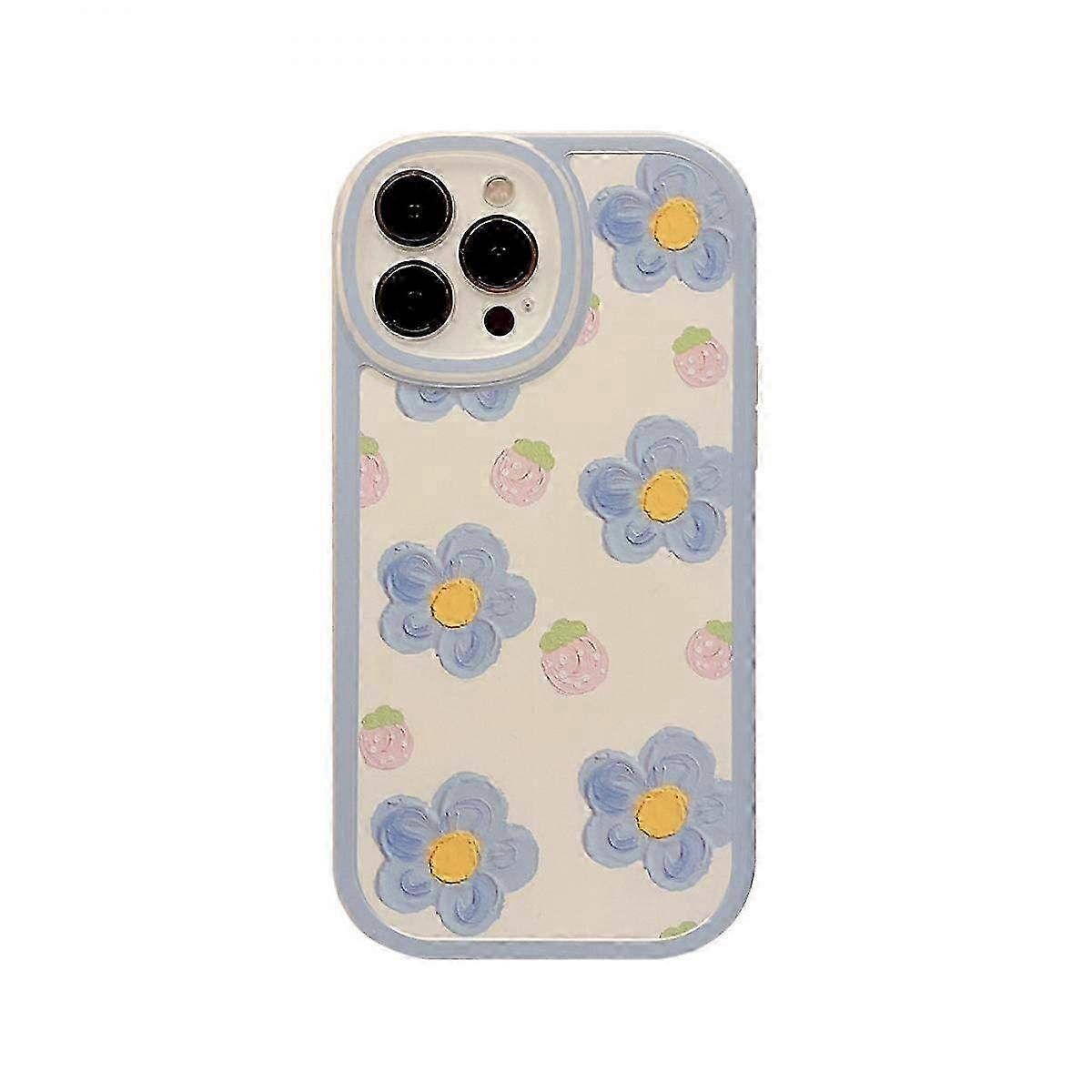 Strawberry Flower Case for iPhone 13 Mini