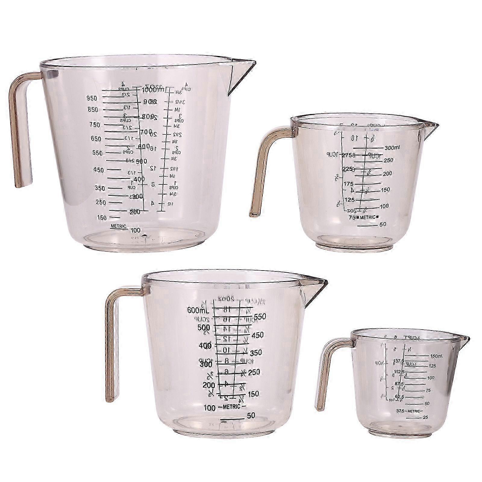 Brown Double-Sided Measuring Cups