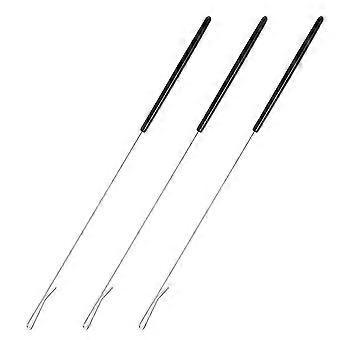 Puppet Arm Control Rods for Puppet Hand Use 3Pcs Stainless Steel Silver