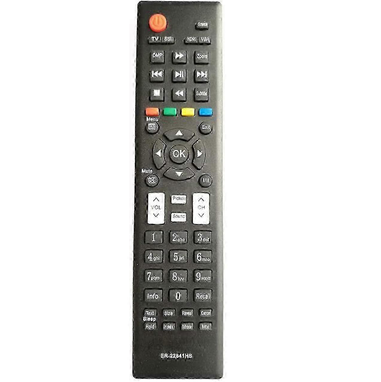 Universal Remote Control for LCD TVs, Compatible with HISENSE Models