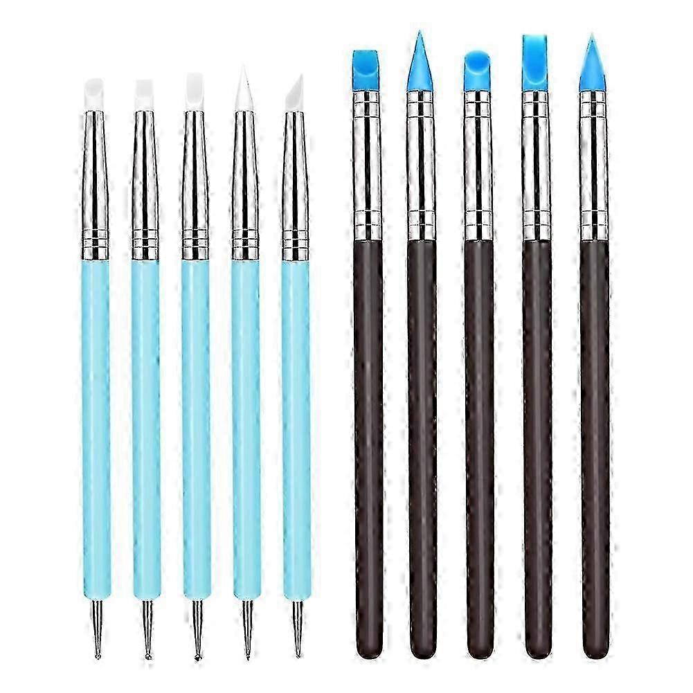 10-End Polymer Clay Sculpting Tool Kit