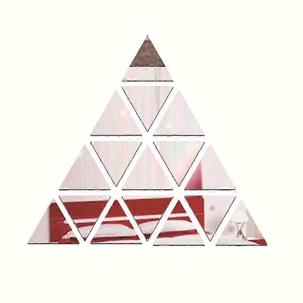 Acrylic Mirror Triangle Wall Stickers