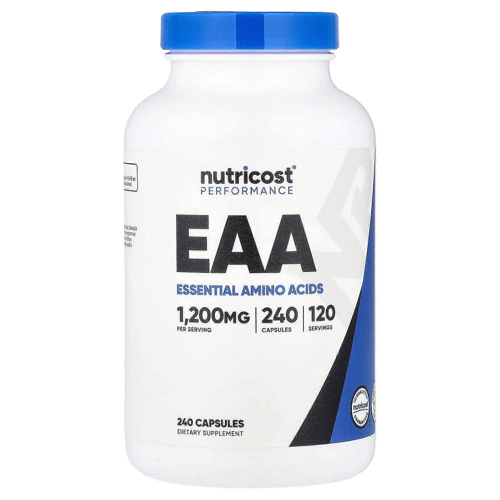 Nutricost, Performance, EAA, 240 Capsules