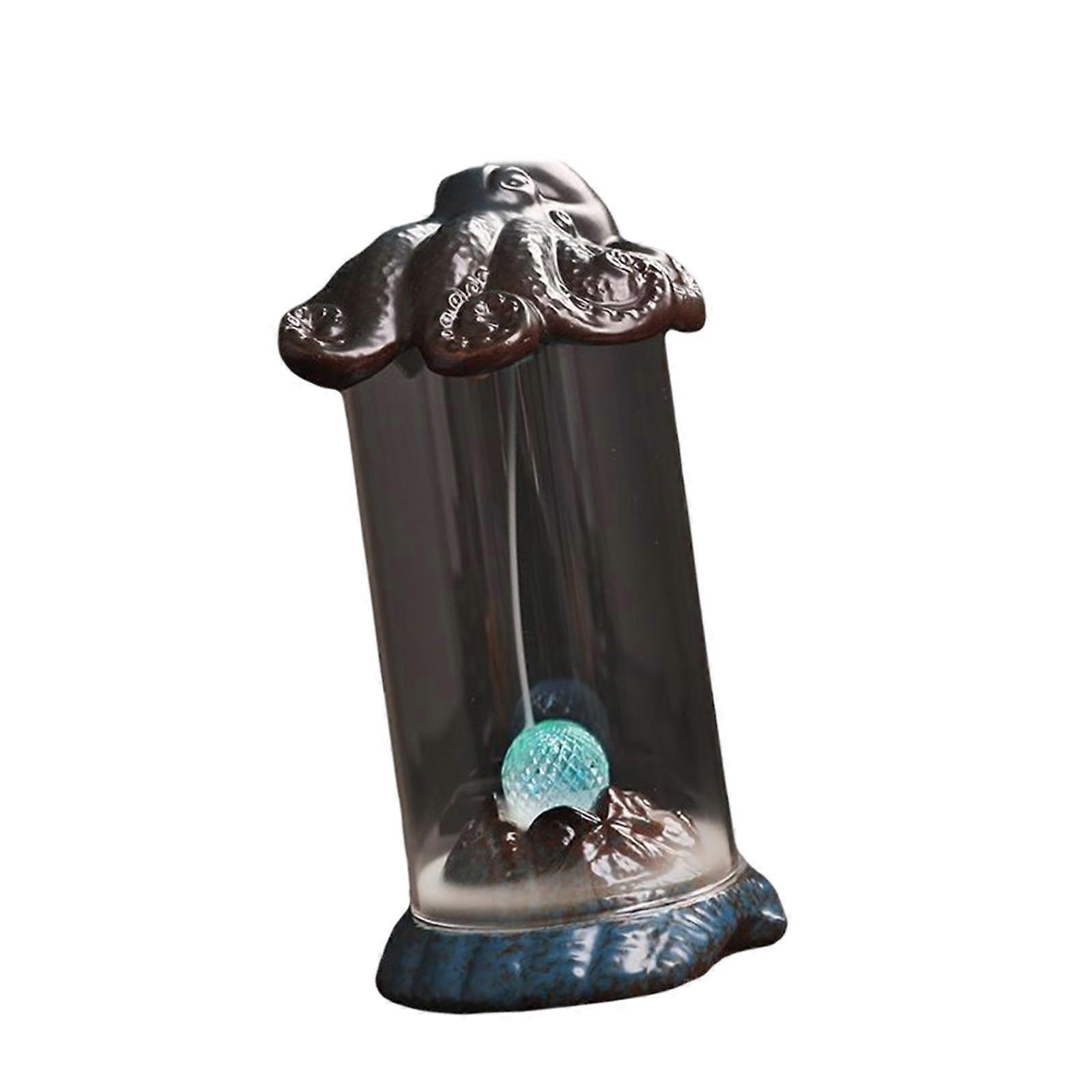 Creative Backflow Burner Holder with Light Top Censer