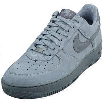 Nike Air Force 1 Low Retro Prm Qs Mens Fashion Trainers in Dark Sky Blue