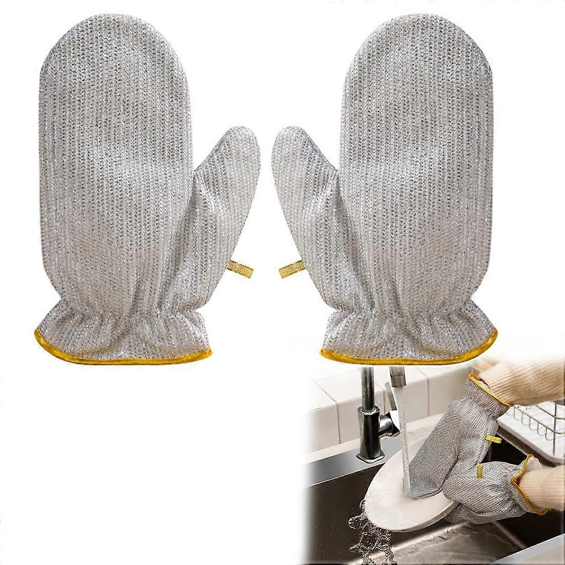 Reusable Waterproof Heat Resistant Cleaning Gloves