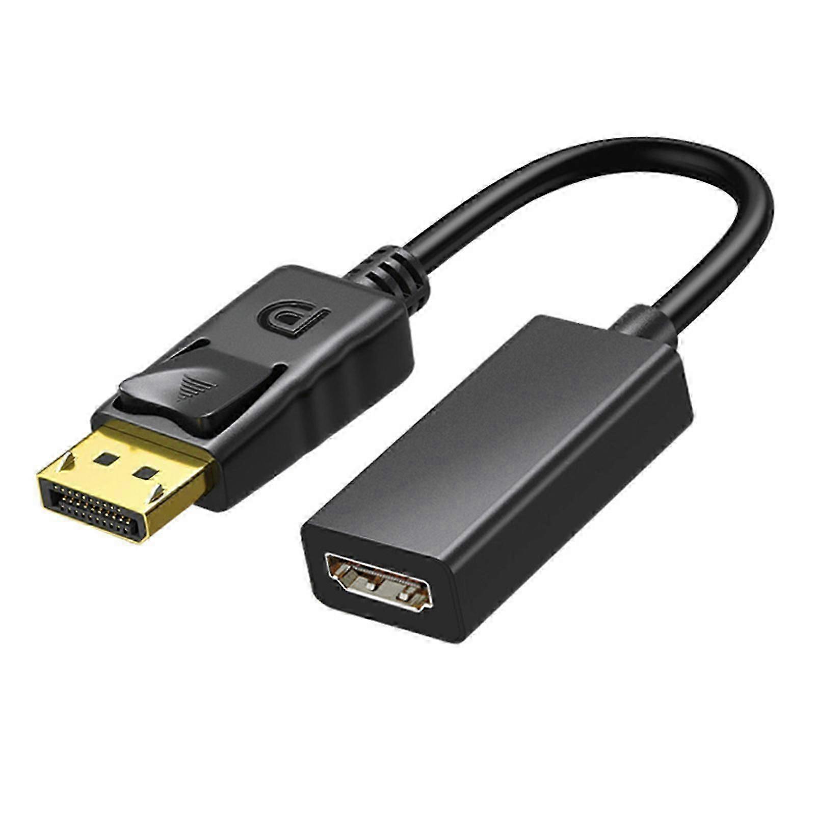 Gold-Plated 1080p DP-HDMI Adapter