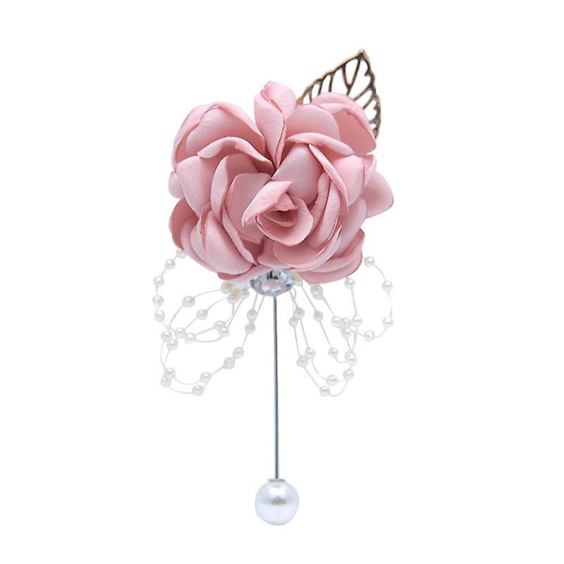 Τριαντάφυλλο καρπό Corsage και Boutonniere που καρπό Corsage Παράνυμφους Αδελφές Χέρι Λουλούδια