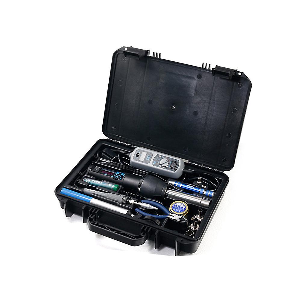 27 In 1 Welding Repair Tools Set 908d 8858i Electric Soldering Iron Portable Digital Bga Rework Solder Station Hot Air Gun
