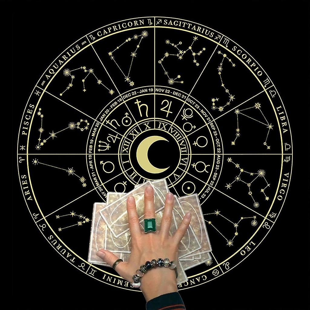 Dowsing Divination Metaphysical Board Magician Board Game Tablecloth Card Mat