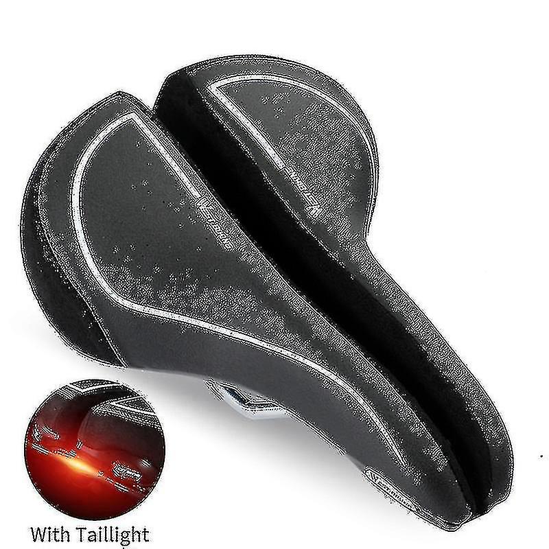 thumbnail image 2 of Bicycle Seat Superbsail Hollow Breathable Bicycle Saddle Mountain Mtb Bike Saddle Shock Absorbing Comfortable Bike Seat Safety Warning Exercise Bike 2 of 14