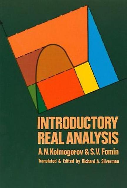 Introductory Real Analysis by S. V. Fomin Paperback