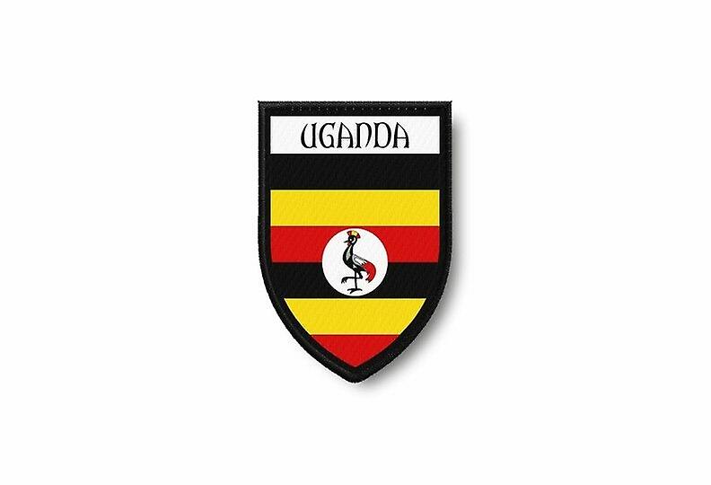 Patch Ecusson Termocollant Edge Brode Flag Prints Ugandan Ugandan