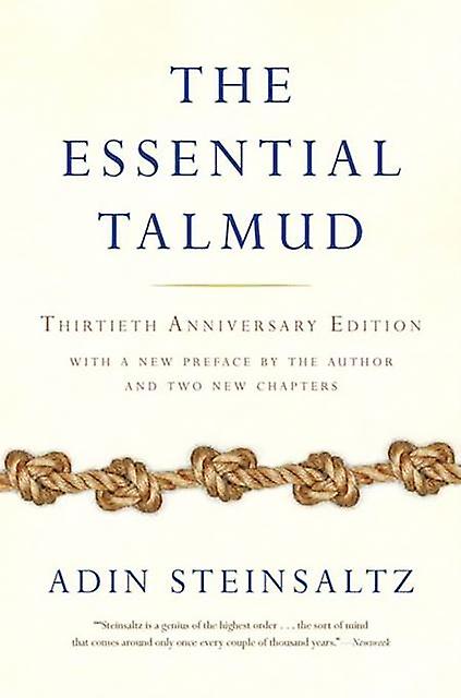 Essential Talmud - Adin Steinsaltz - Judaism - Basic Books - Paperback