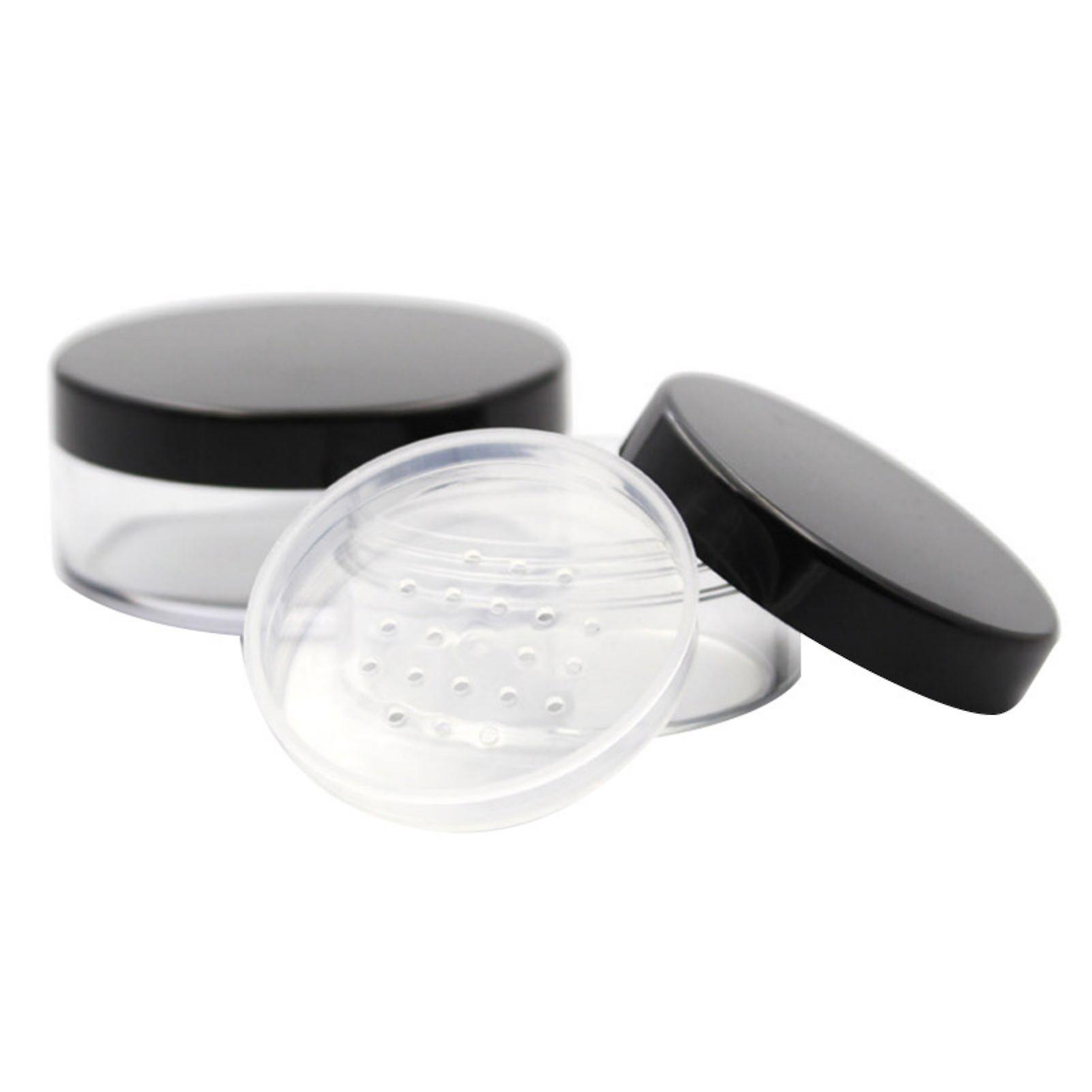 Portable Face Powder Storage Box Mineral Makeup Powder Empty Jar For Loose Powder Accessories