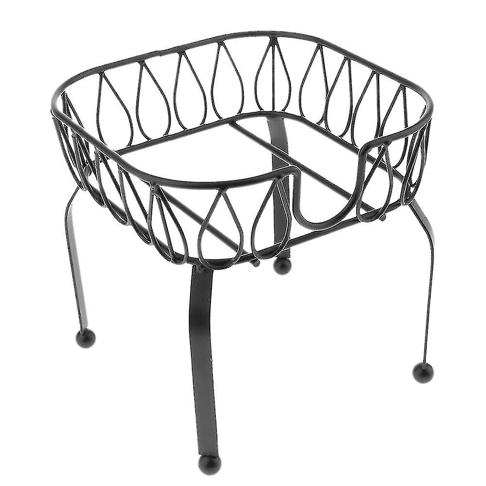 Metallo ferro bere dispenser stand basket partito tè secchio supporto stand per pub bar caffè tè vino ape