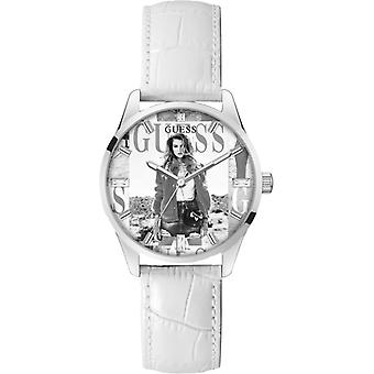 Guess watches ladies g icon women's watch Analog Quartz with cowhide bracelet GW0289L1