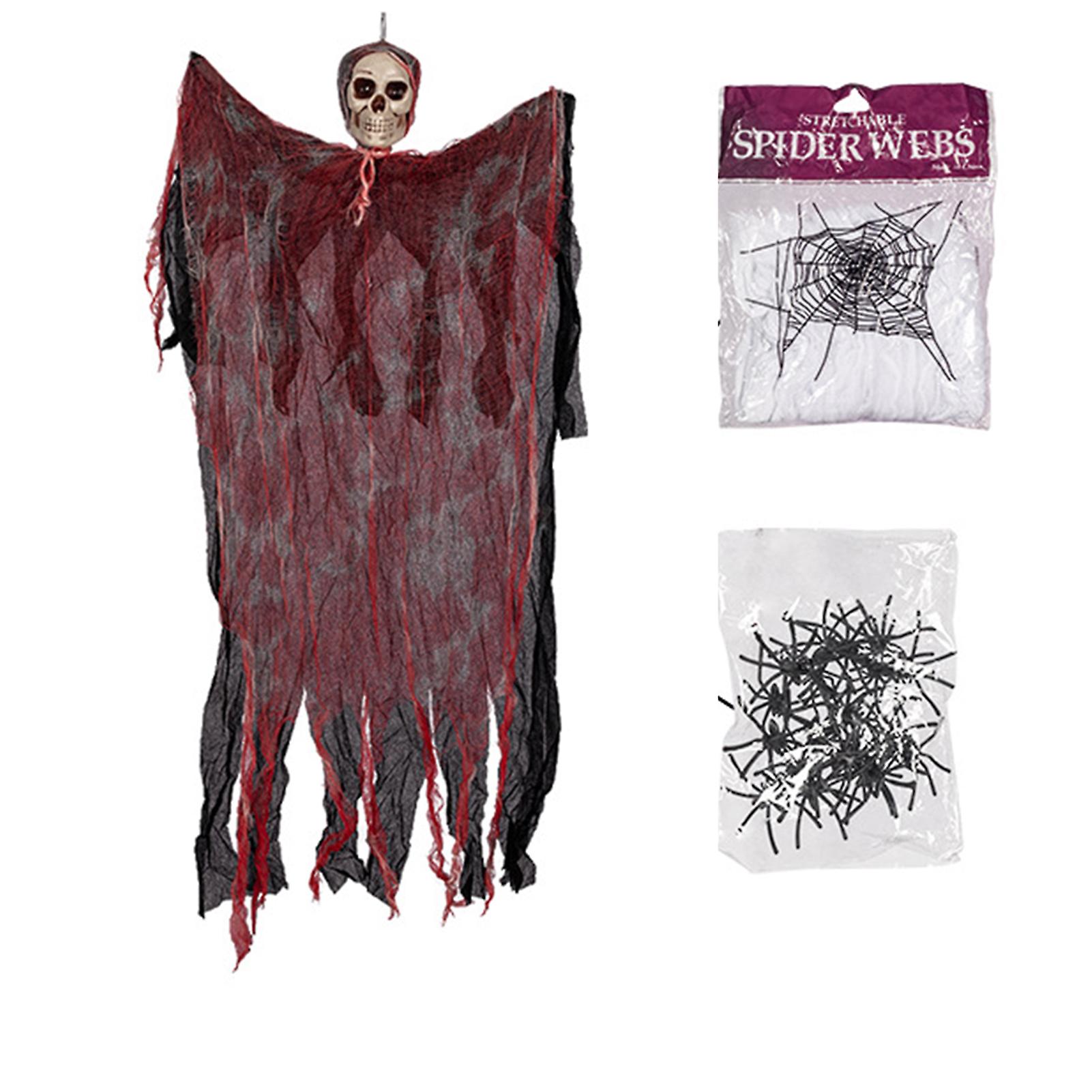 Halloween Hanging Horror Skull With Creepy Skull Heads Ghosts For Stage Party Show Performances