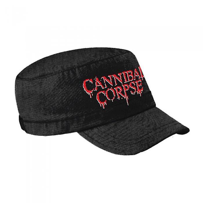 Cannibal Corpse Unisex Adult Logo Army Cap