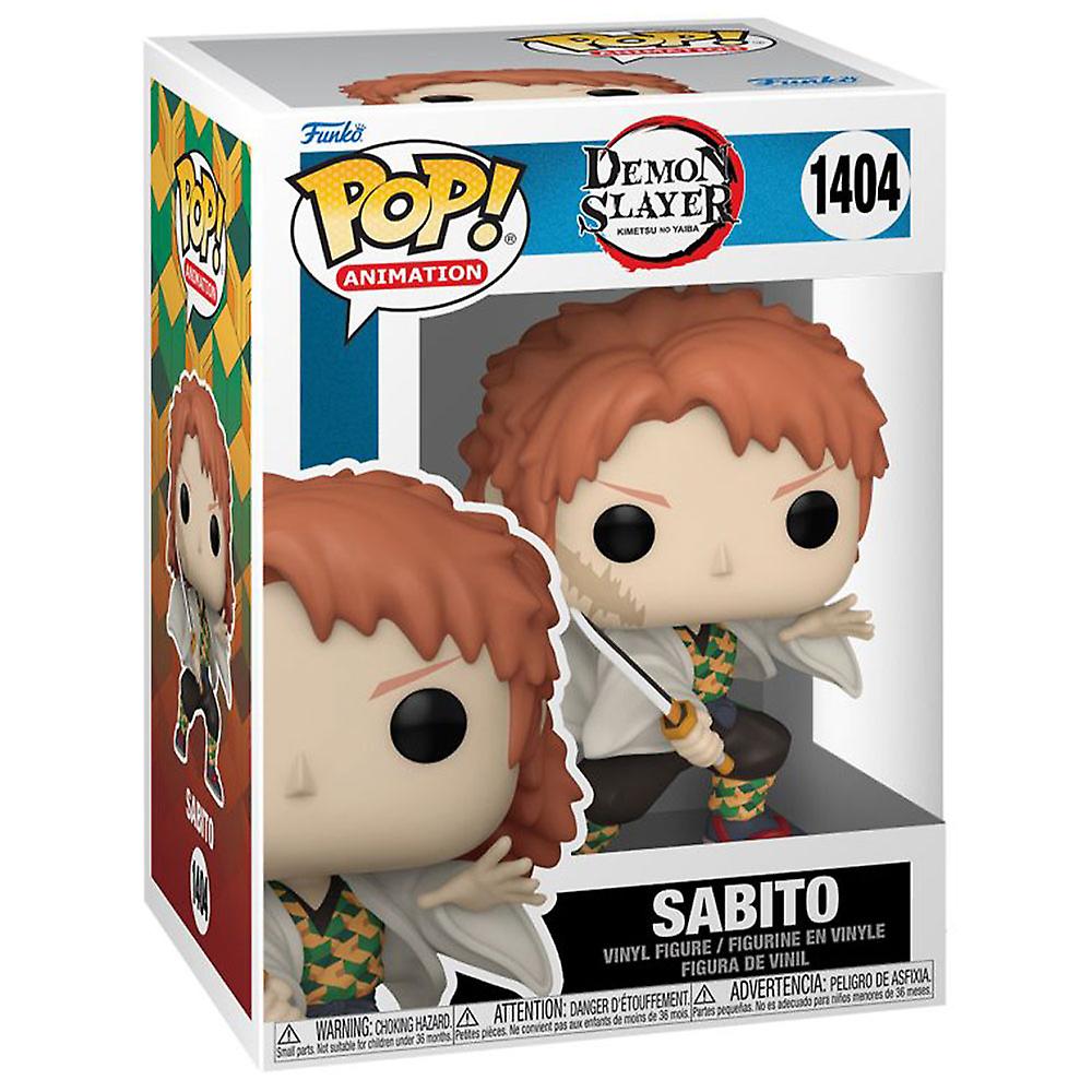 收藏 Funko 流行动画 Demon Slayer Sabito 乙烯基人偶 3+ 岁及以上