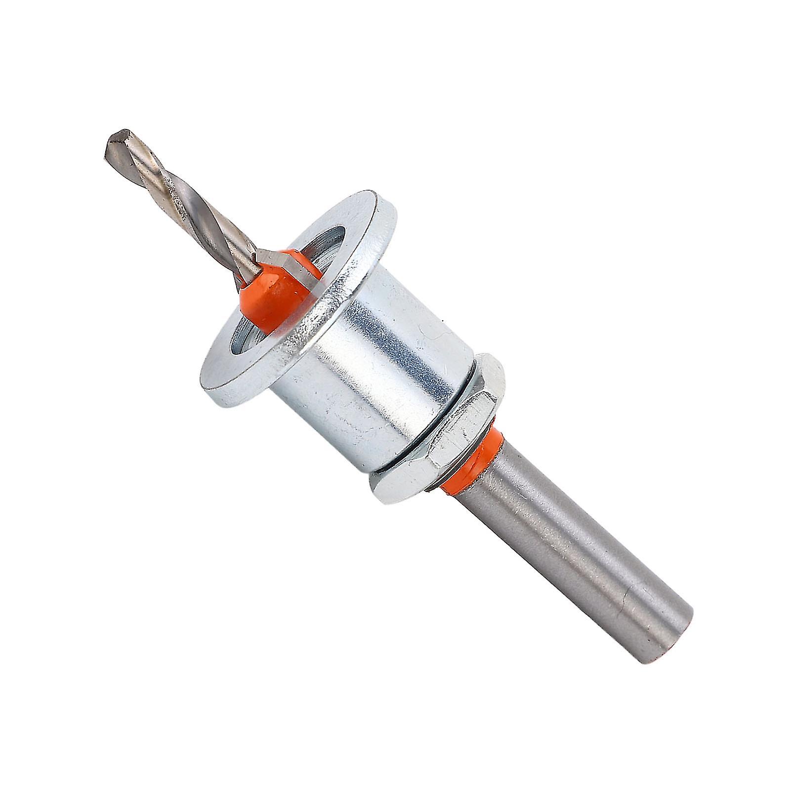 Countersink Drill Bit Set Adjustable Replacement Combo with Case for Wood Metal Power Tool 