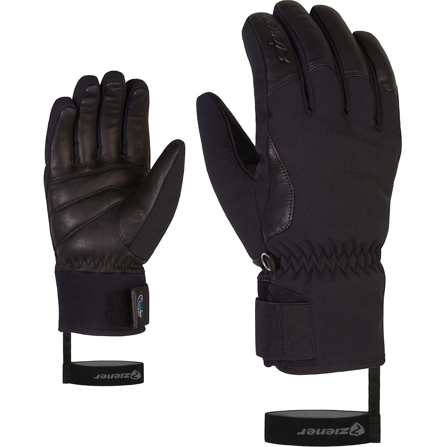 Ziener Alpine Gloves Women's Ski Gloves KALE black