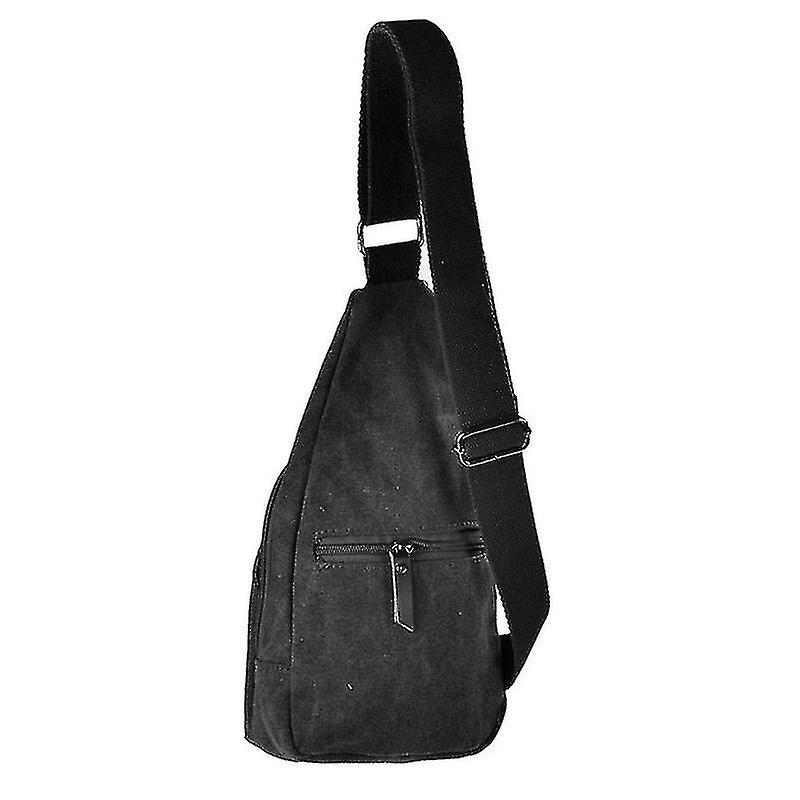 1pcs Canvas Shoulder Bag For Men