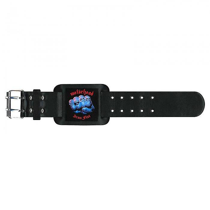 Motorhead Iron Fist Leather Wristband