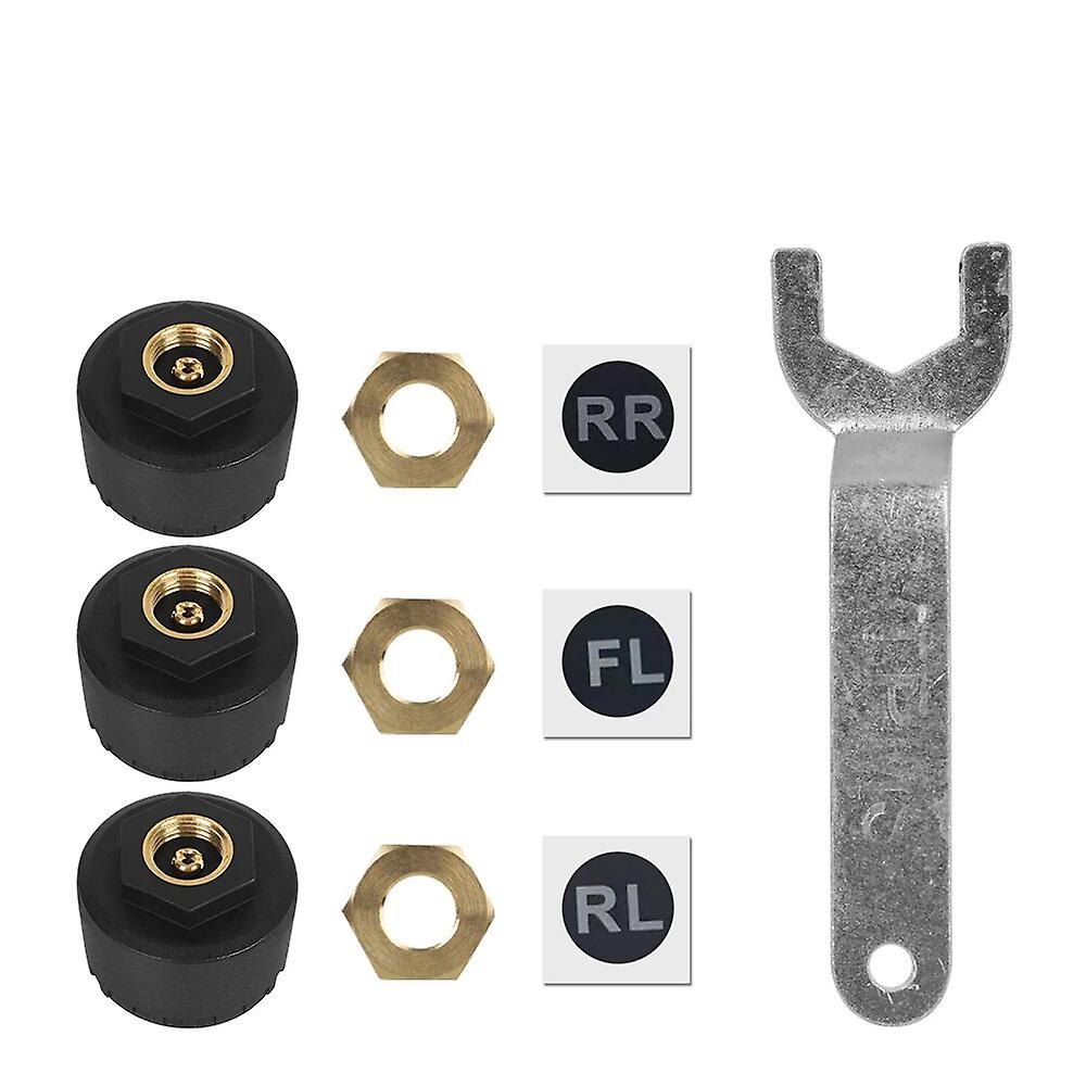 External Android/ios Tpms Mobile Phone App Display Car Tire Pressure Sensors Tire Pressure Monitoring System Bluetooth 5.0