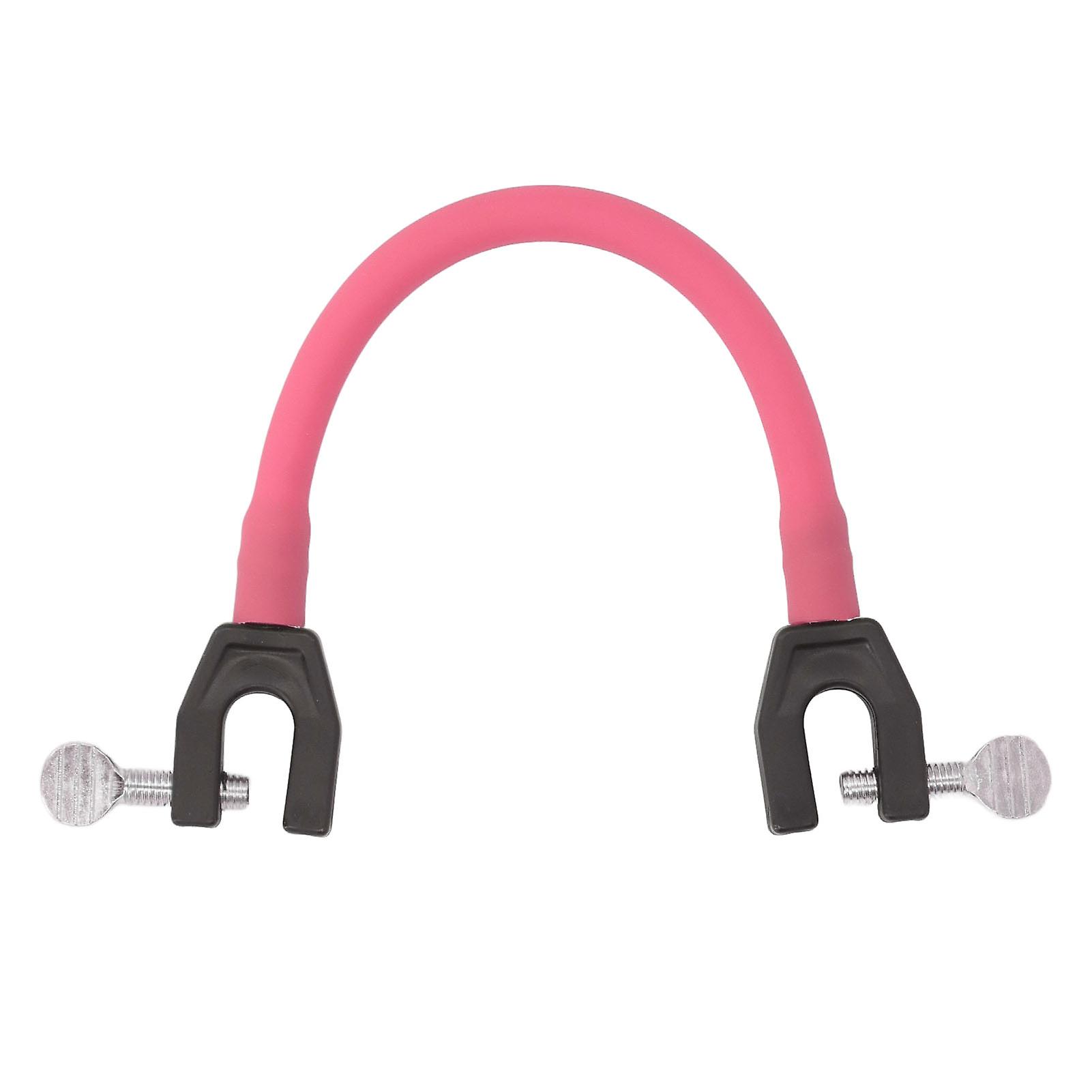 Ski Tip Connector Speed Control Training Aid for Beginners Kids, Durable Portable Ski Trainer Pink for Improved Stability and Balance