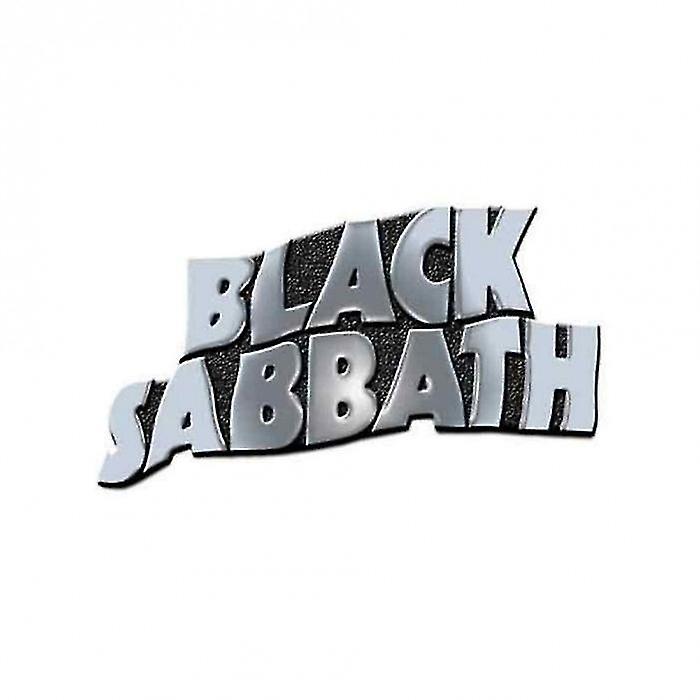 Black Sabbath Wavy Logo Badge