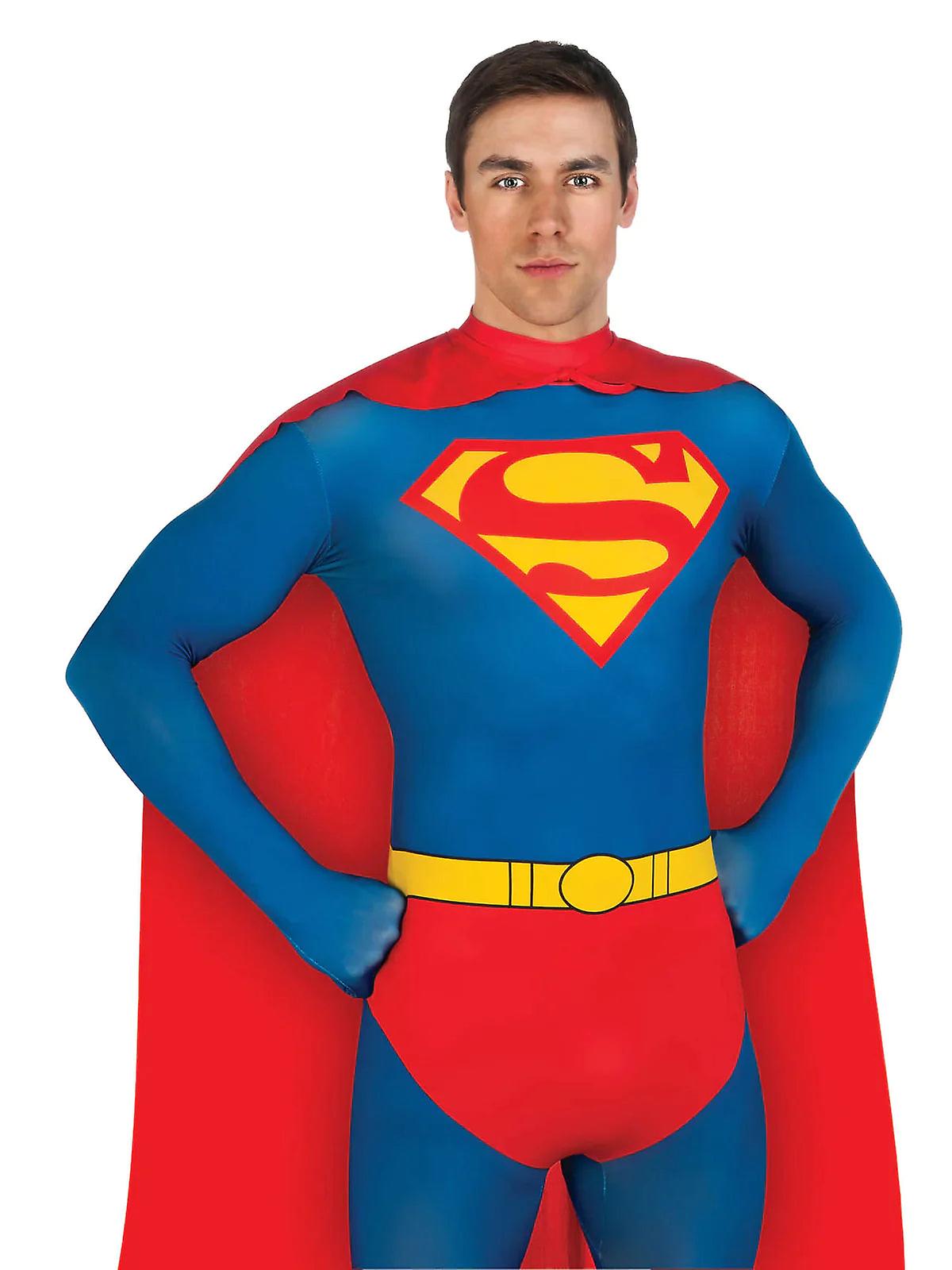 Adult Men's Superman 2nd Skin Costume main image 0