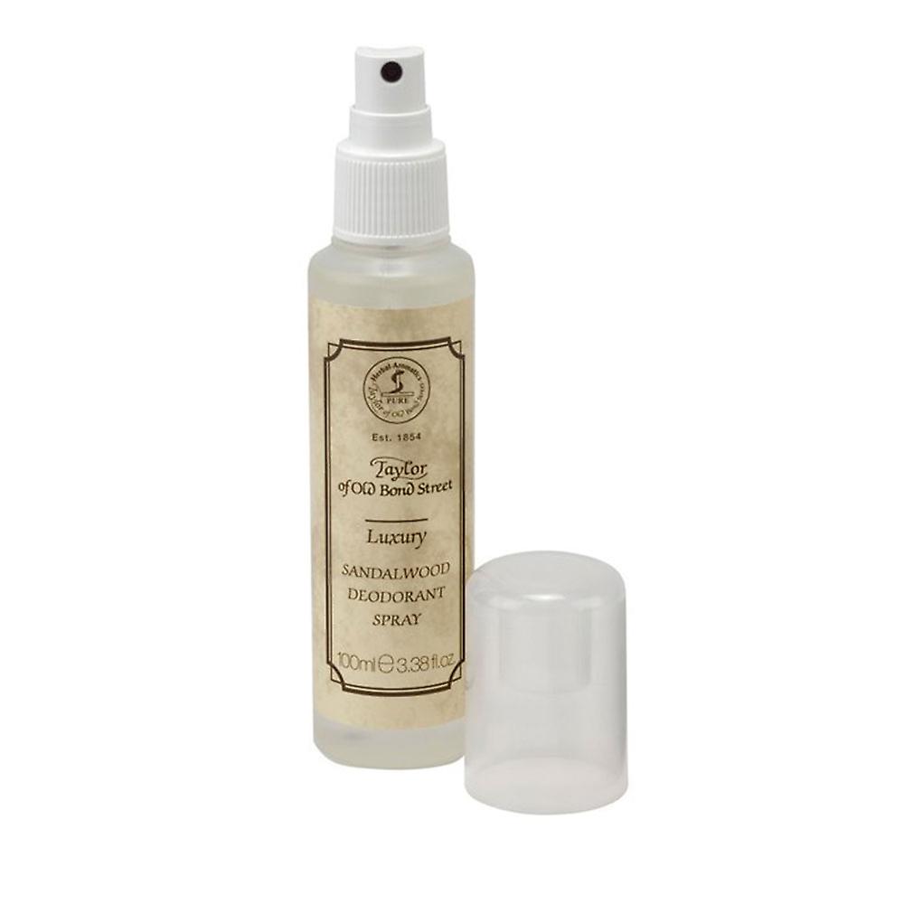 Taylor of Old Bond 100mL 规格的 Sophisticated 檀香泵喷雾除臭剂