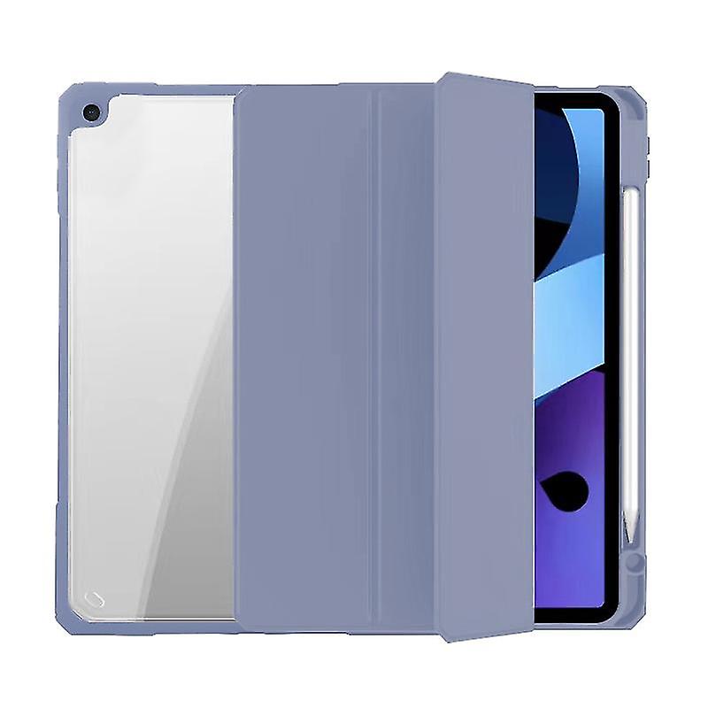 Smart Leather Tablet Case For Ipad 9.7 2018 / 2017 Purple