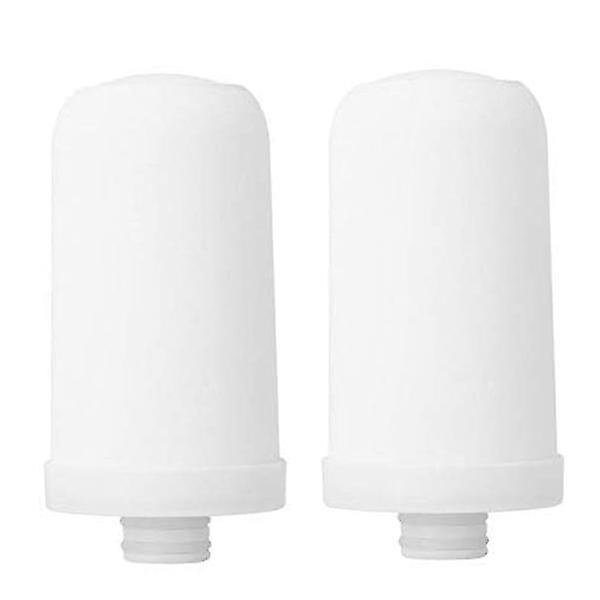 2PCS Keramiskt Filter Vattenkran Filtrering Kranvatten Filter Byte Köksblandare Renare för H