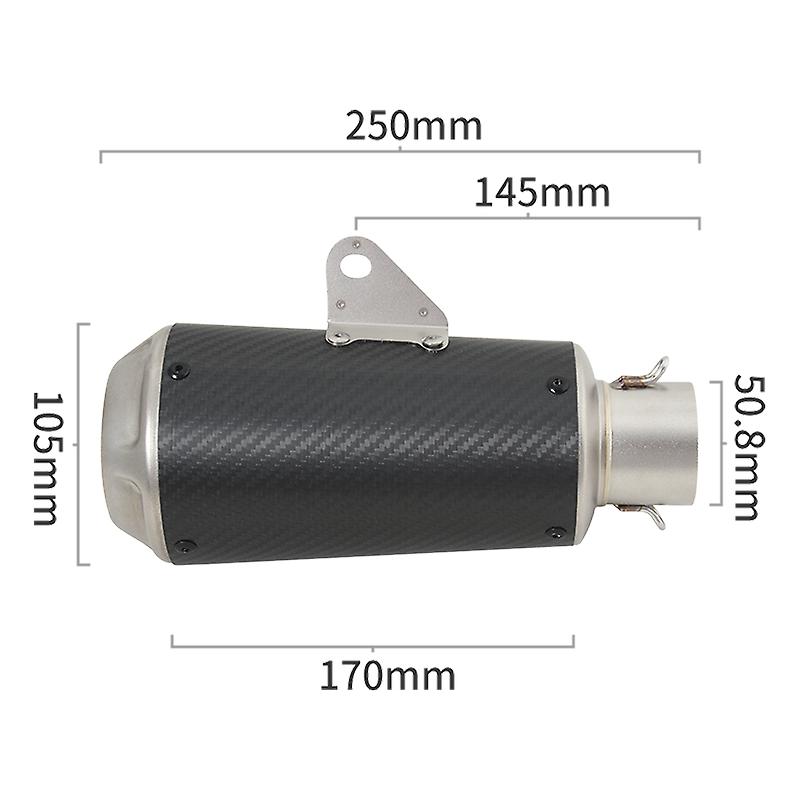 Voll system für Honda MSX125SF Grom125SF MSX125 Grom125 Motorrad Leovince Auspuff Schall dämpfer modifizieren Mid Link Rohr Schall dämpfer