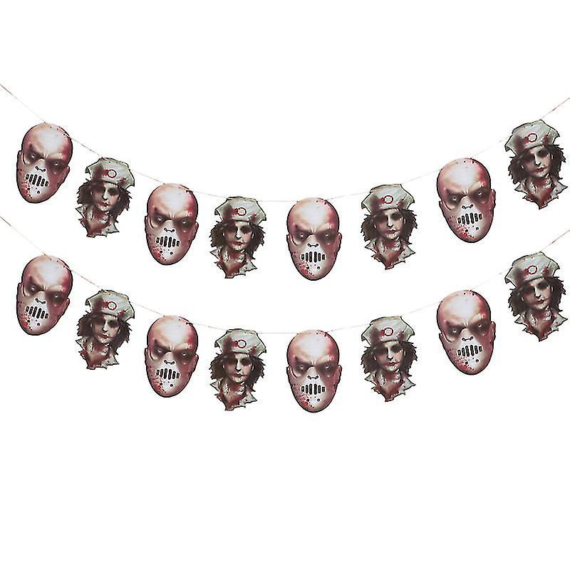 2pcs Halloween Decoration Bunting